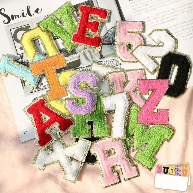 Xianghui Embroidery PVC Letter Makeup Cosmetic Bag Waterproof Travel Storage Bag