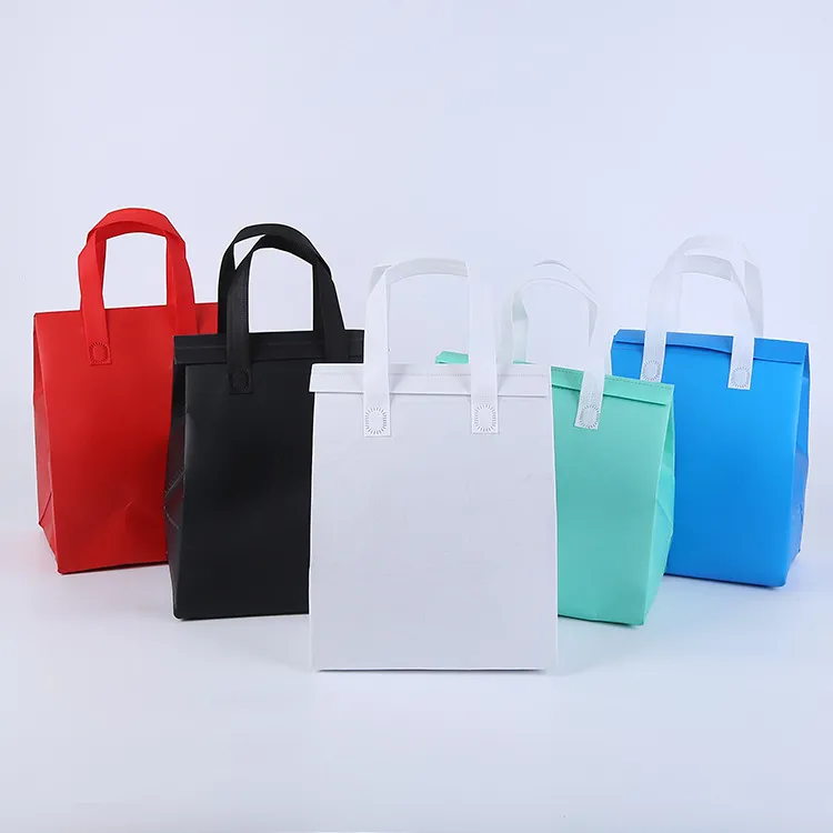 Xianghui Customized Lightweight Portable Waterproof Reusable Tote Cooler Bag Colorful Insulated Lunch Bag