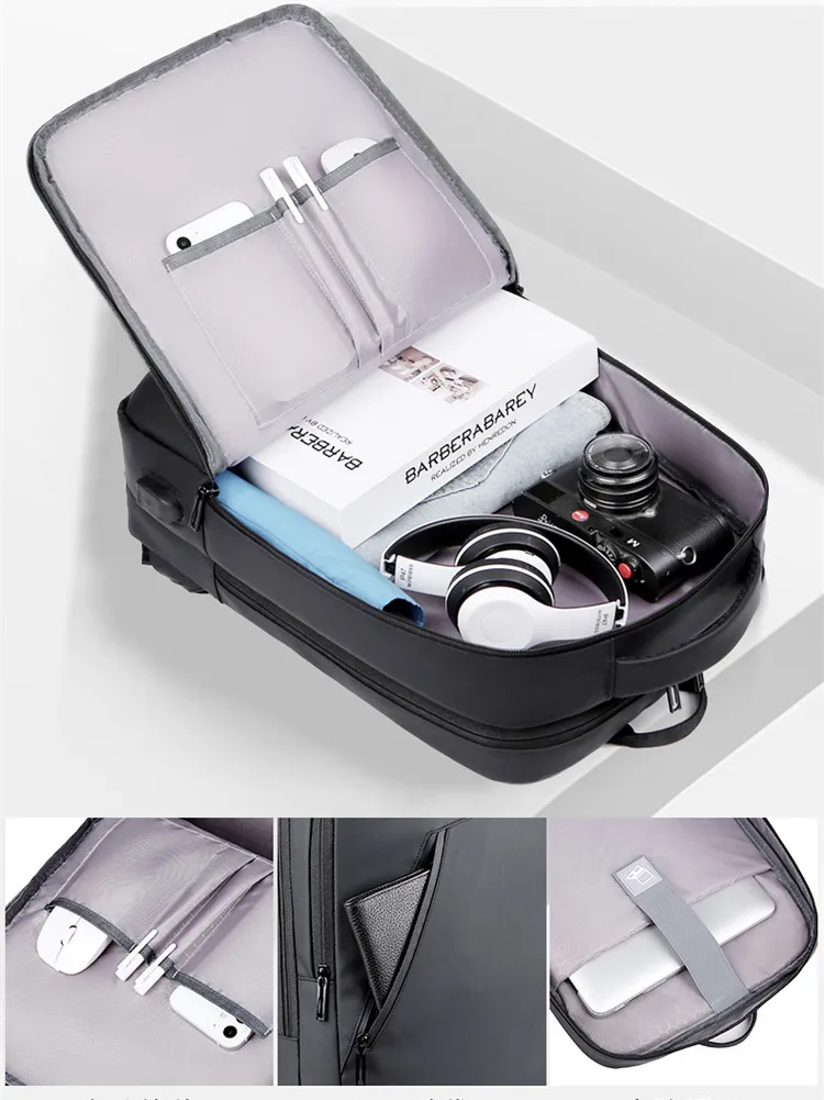 Xianghui School Travel Anti-Theft Business Leisure Computer Waterproof Backpack