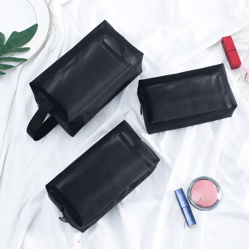 Xianghui Custom Makeup Bag Portable PVC Waterproof Toiletry Pouch Travel Make up Bag Cosmetic Bag