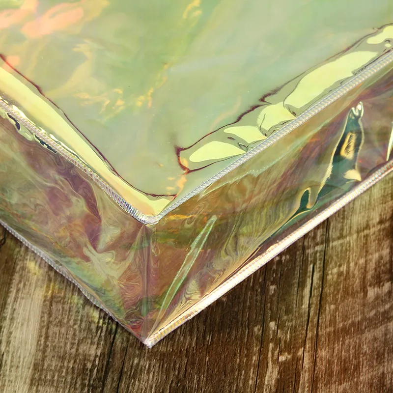 Xianghui OEM Transparent Make up Window PU/PVC Cosmetic Bag Waterproof Travel Beauty Makeup Bag