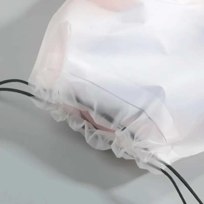 Xianghui Frosted Drawstring Clothes Shoes Dustproof Drawstring Travel Storage Bag