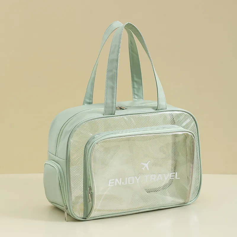 Xianghui Dry Wet Separation Fitness Bag Storage Toiletries Makeup Bag Swimsuit Beach Makeup Cosmetic Bag