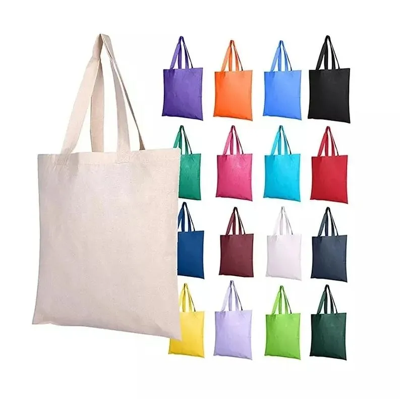2024 Customize Canvas Tote Bags Hand Cotton Good Quality Bags