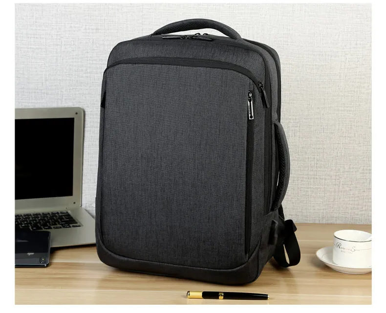 Xianghui Travel with Air Cushion Belt Business Laptop Backpack with USB