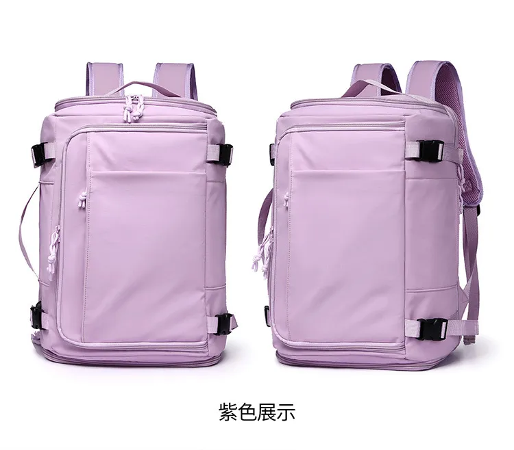Xianghui Unisex New Backpack Foreign Trade Sports Bag Business Travel Bag with Shoe Compartment Expandable Design Gym Bag