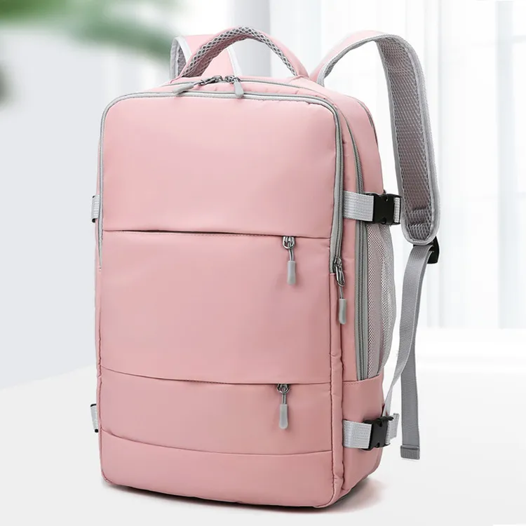 Factory Wholesale Sport Style Smart Backpack Waterproof Laptop Bag for Men Women Business School Travel Zipper Closure Gym Use