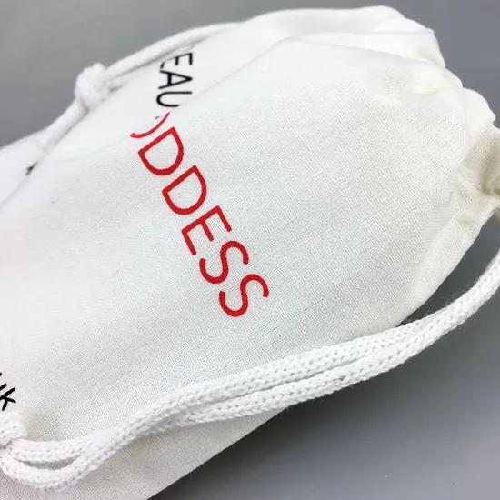 Xianghui Cotton Drawstring Bags Canvas Drawstring Dust Bag with Logo