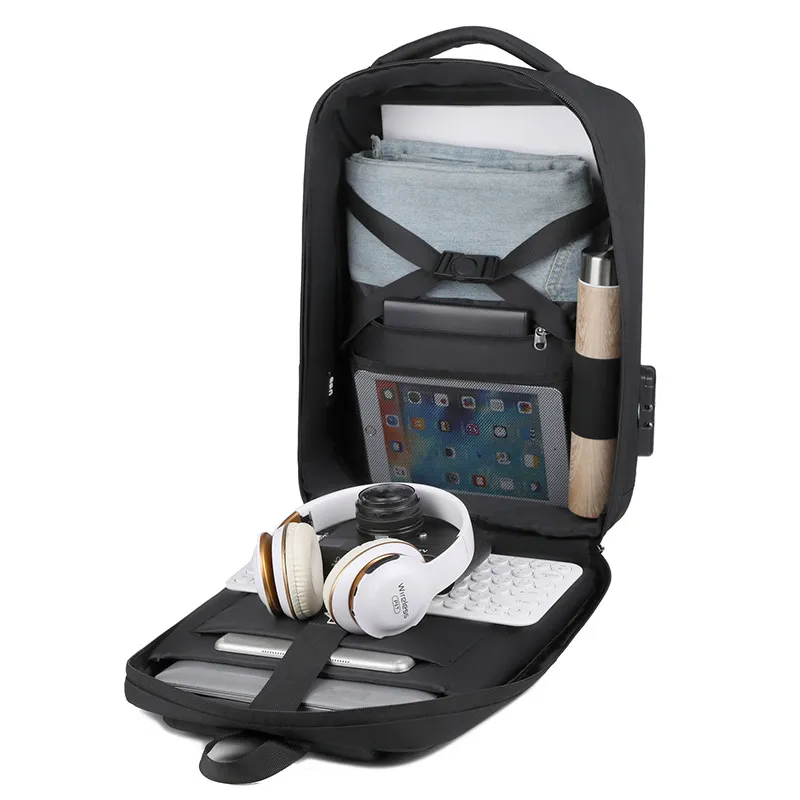 Xianghui Rechargeable Business Computer Backpack Anti-Theft Backpack