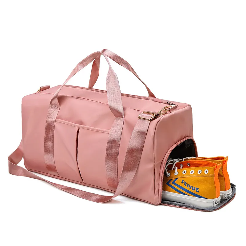 Xianghui Fitness Bag Large Capacity Short Trip Training Bags Print Logo Bags