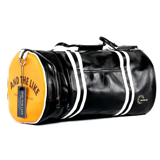 Xianghui PU T Leather Fitness Bag Portable Sports Luggage Leather Bag