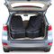 Heavy-Duty Black Car Seat Travel Bag Padded Airplane Car Seat Cover with Shoulder Strap for Airport Travel