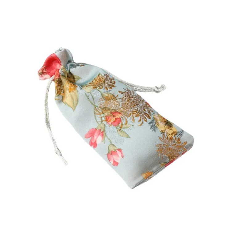 Xianghui Small Custom Portable Drawstring Gift Bag Reusable Jewelry Gift Bag
