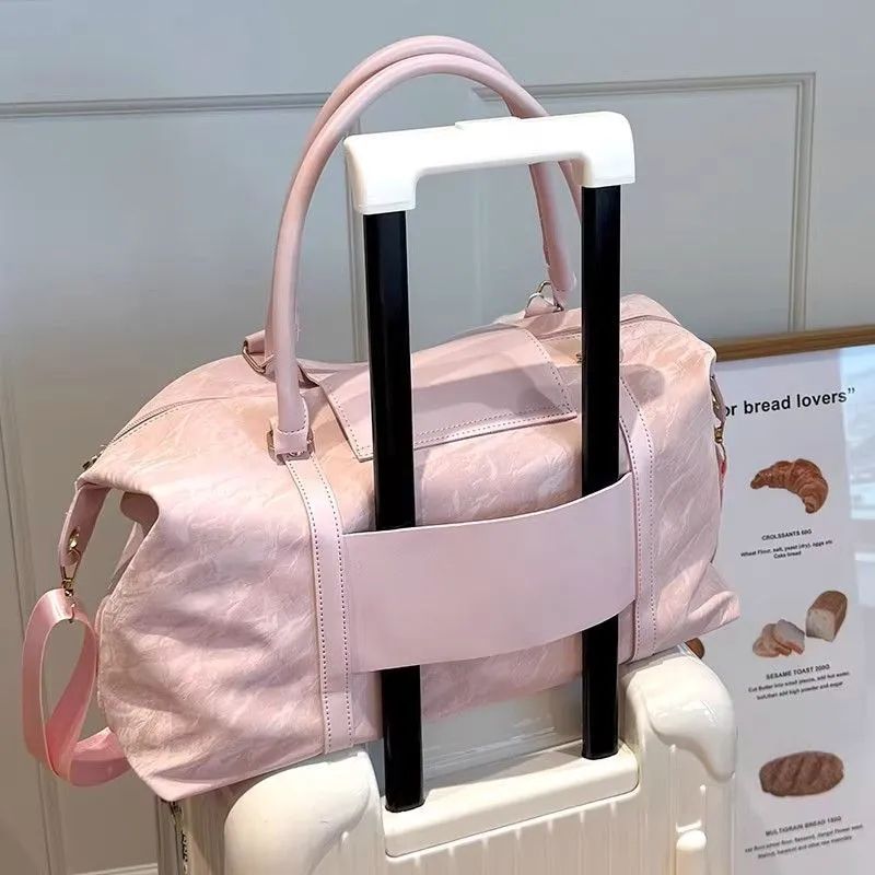 Xianghui Large Capacity Short Trip Tote Travel Bag Women New Business Lightweight Luggage Bag Gym Bag Maternity Storage Bag