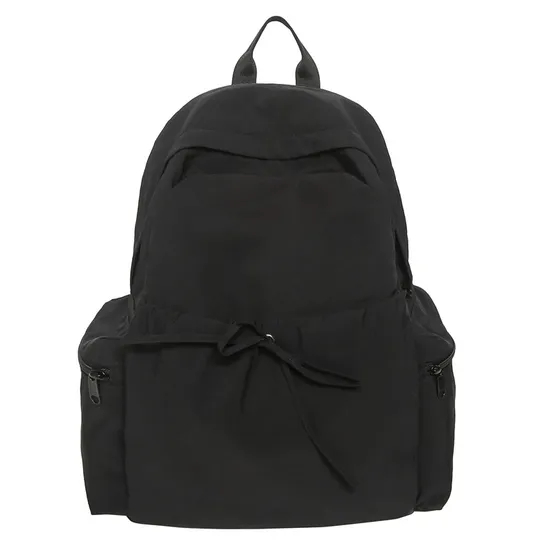 Xianghui Japanese Ins Sweet Style Bow Lightweight Small Backpack High Appearance Fresh Little Fairy Shopping Travel Backpack