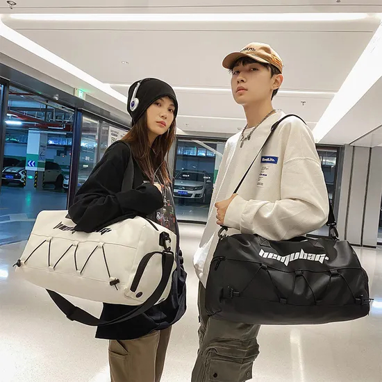 Xianghui Custom Gym with Wet-Dry Separation, Swim Bag for Sports Training, Unisex Large Capacity Waterproof Storage Tote Travel Bag