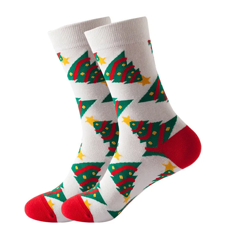 Xianghui Christmas Cotton Crew Cute Lovely Funny Beautiful Gift Holiday Socks