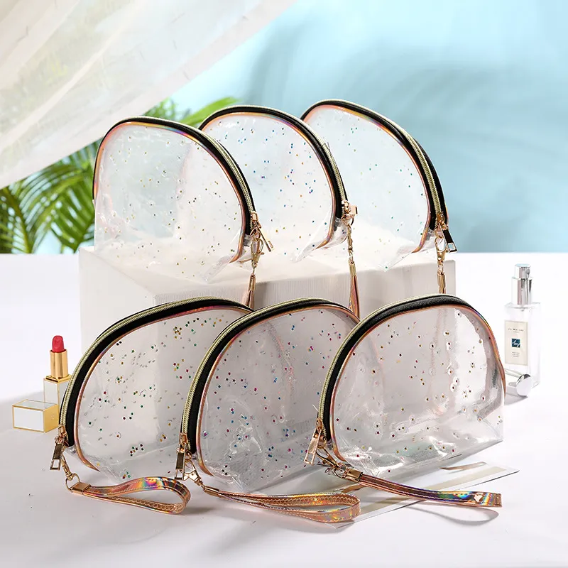 Xianghui Custom Makeup Bag Portable Waterproof Toiletry Pouch Travel Make up Bag Multifunctional Brush Cosmetic Bag