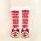 Xianghui Custom Novelty Women Crew Warm Winter Men Christmas Anti Slip Socks