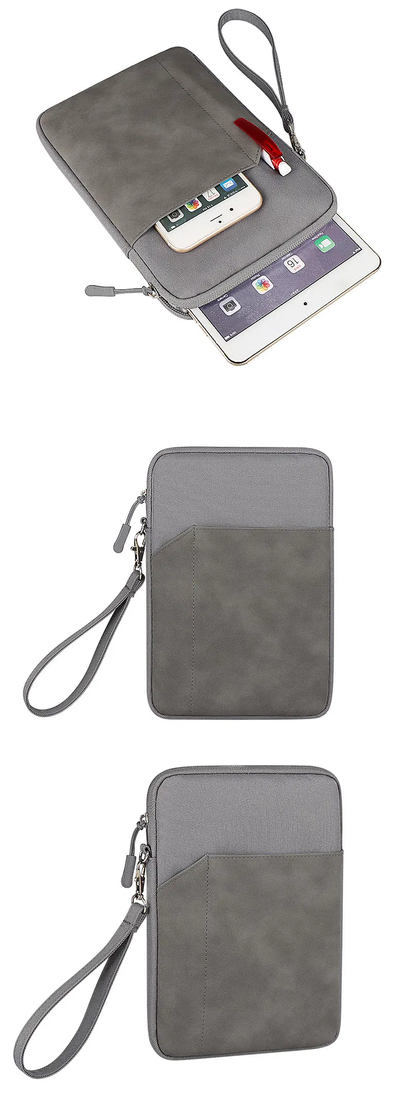 Xianghui Pink Inner Bag Portable Storage Bag iPad Tablet Bag