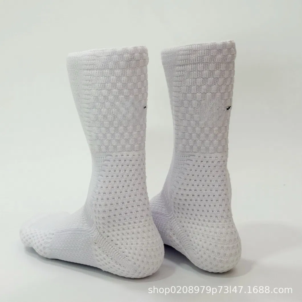 Wholesale Athletic Terry Thick Running Crew Men Basketball Maga Brand Sport Socks