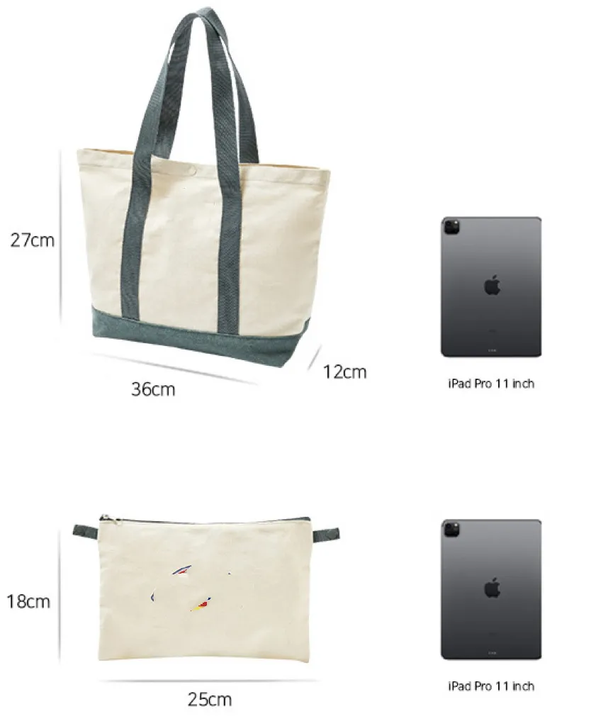 Xianghui Custom Cotton Tote Bags Set Custom Hand Bags