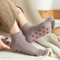 Xianghui Non Slip Cotton Absorb Sweat Deodorant Floor Warm Toe Yoga Socks