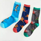 Xianghui Cartoon Cotton Couple Man Breathable Tube Women Fashion Socks