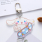 Xianghui Popular Transparent Custom Logo Design Cute Cartoon Glitter Acrylic Keychain