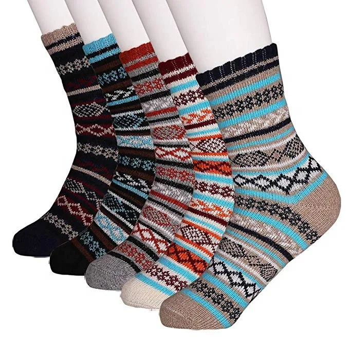 Xianghui Unisex Cotton Funny Tube Colorful Design Mens Dress Happy Socks