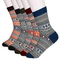 Xianghui Unisex Cotton Funny Tube Colorful Design Mens Dress Happy Socks