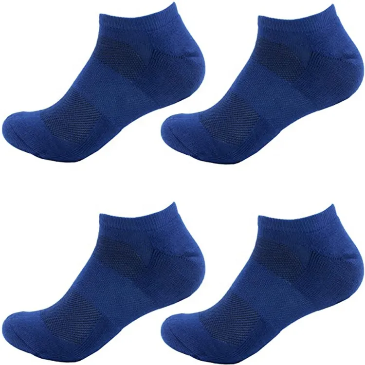 Xianghui Men's Bamboo Fiber Colored Sports Superior Wicking Athletic Ankle Socks
