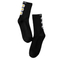Xianghui Women's Socks Korea Funny Long Black Cool Socks