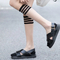 Xianghui Summer Celebrity Cotton Glass Silk Women Long Tube Personality Socks