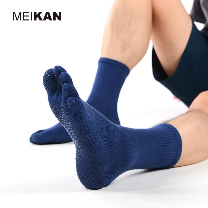 Xianghui Men's Toe Socks Yoga Socks Women's Professional Non-Slip Socks Indoor Floor Fitness Socks