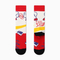 Xianghui Custom Unisex Funny Pattern Jacquard Tube Cotton Crew Happy Socks