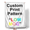 Custom Fleece Blanket Throw Company School Team Logo Pet Dog Family Photos Sublimation Printing Sherpa Blankets With Logo