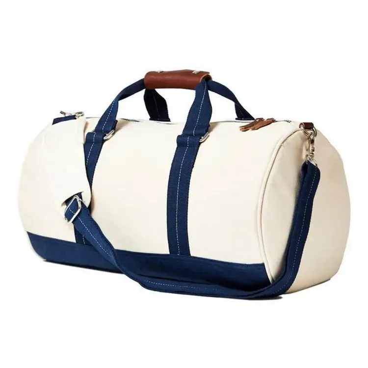 Xianghui Travel Duffle Bag Customized Cotton Canvas Sports Gym Wholesale Duffel Bags