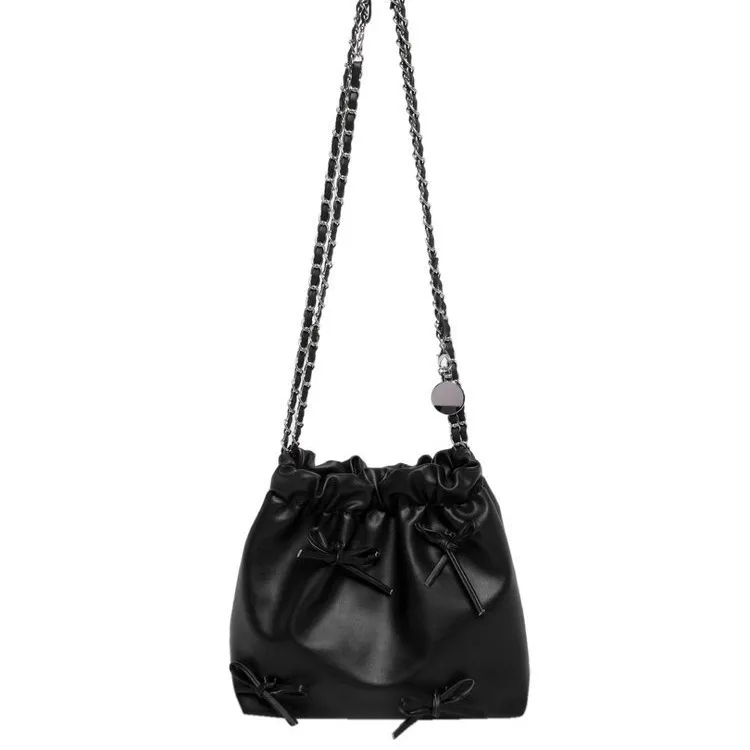 Xianghui Lazy Style Single Shoulder Commuting Women Class Large Capacity Bag