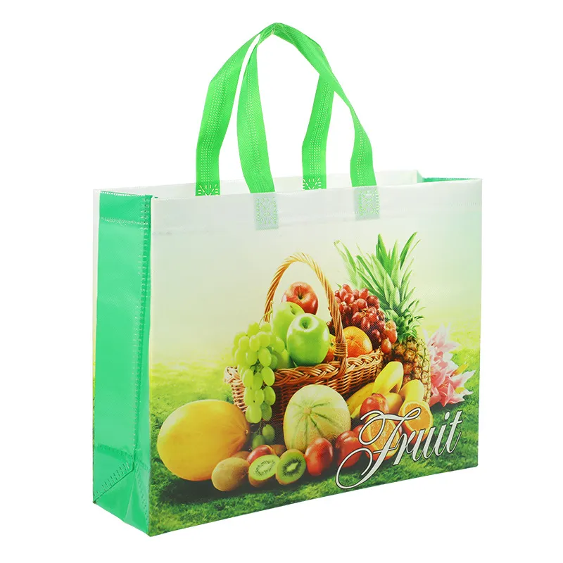 Xianghui Non-Woven Portable Handbag Supermarket Shopping Bag Home Clothing Food Bag