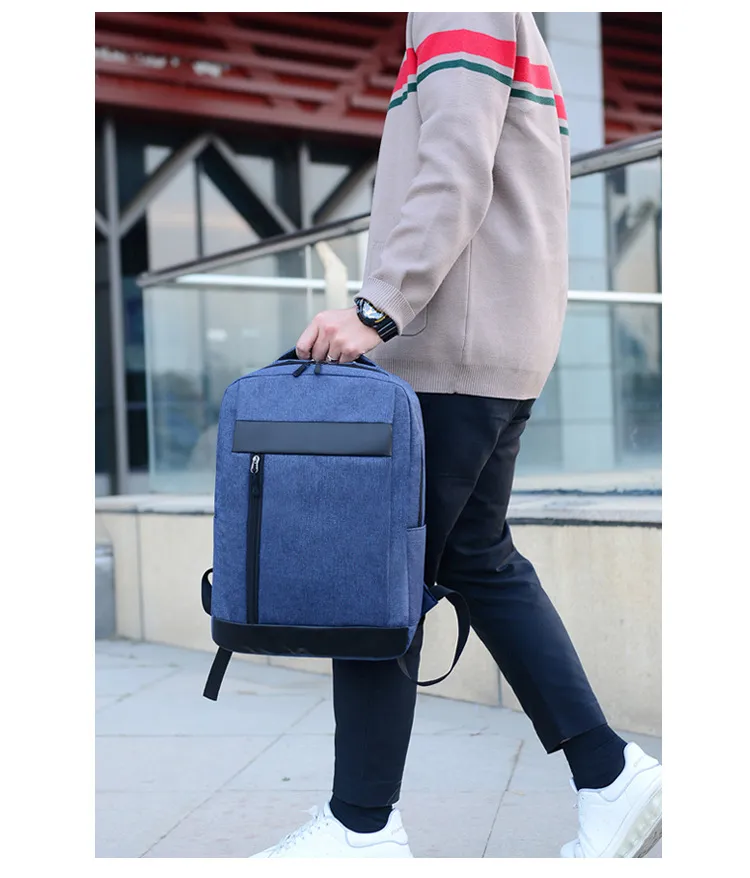 Xianghui Men Picnic Bags Waterproof Travel School Backpack Laptop Bags