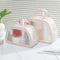 Xianghui Factory Custom Logo Women PVC Makeup Cosmetic Pouch Travel Promotional Cosmetic Bag