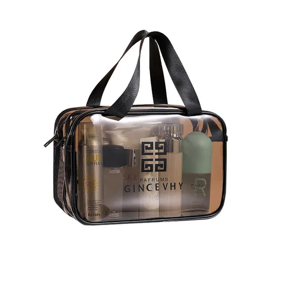Custom Makeup Bag Portable Waterproof Toiletry Pouch Travel Make up Bag Multifunctional Brush Cosmetic Bag for Women