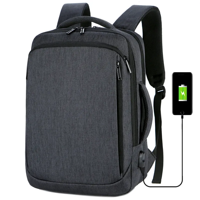 Xianghui Travel with Air Cushion Belt Business Laptop Backpack with USB