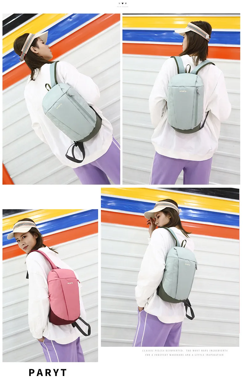 Xianghui Factory Wholesale Backpack Outdoor Sports Bag Casual Unisex Travel Small Backpack Trendy Custom Logo