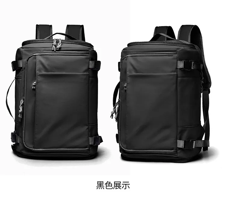Xianghui Unisex New Backpack Foreign Trade Sports Bag Business Travel Bag with Shoe Compartment Expandable Design Gym Bag
