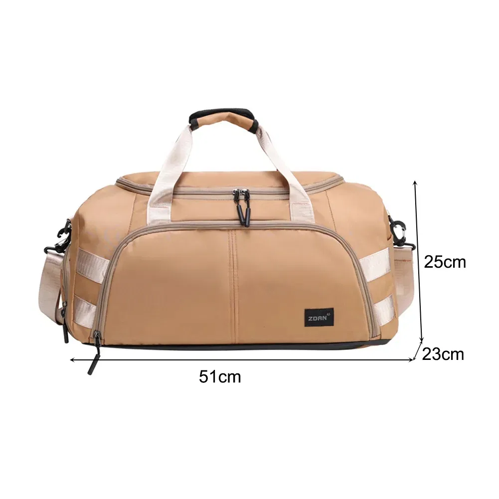 Xianghui Fitness Bag Large Capacity Waterproof with Shoe Compartment Travel Sport Bag