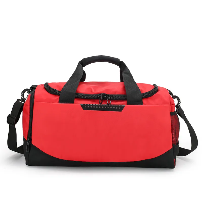 Custom Logo Water Proof Travel Sports Gym Bag with Shoe Compartment