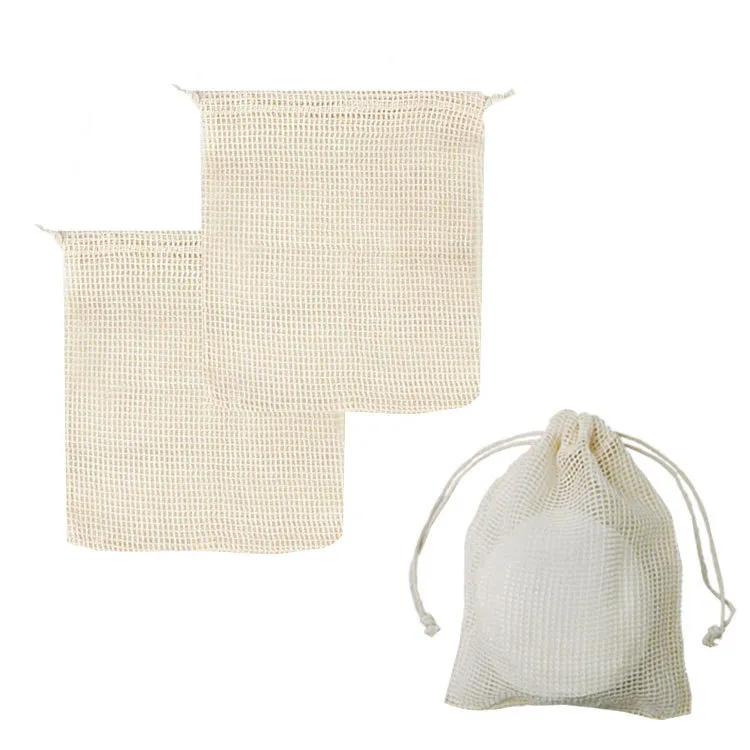 Xianghui Cotton Mesh Bag Bunching Bag Fruit Vegetable Storage Drawstring Bag