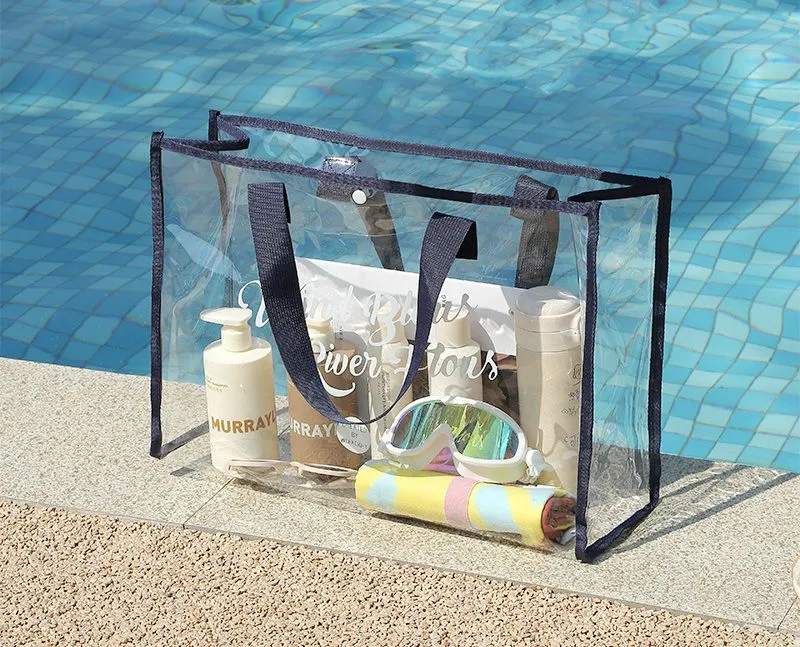 Xianghui New Portable Swimming Bag Multifunctional Waterproof Transparent Wash Makeup Bag